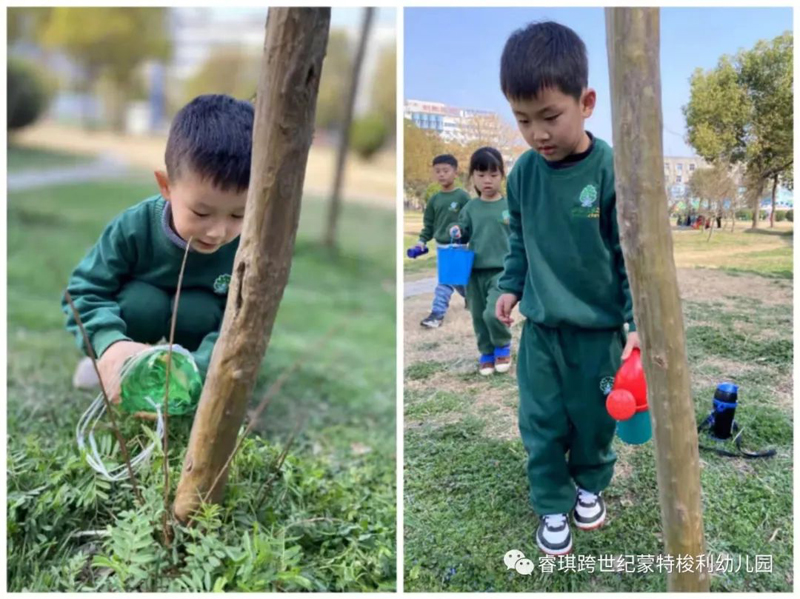 植树节，跨世纪蒙娃播种绿色，“小小环卫士”遍布大江南北