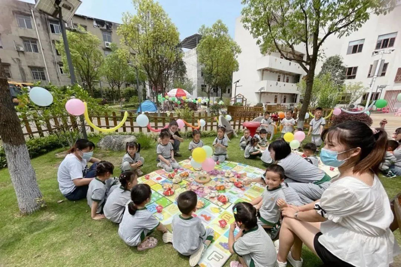 湖北省宜昌银河跨世纪幼儿园： “爱在银幼 情满端午”欢庆六一野餐狂欢会